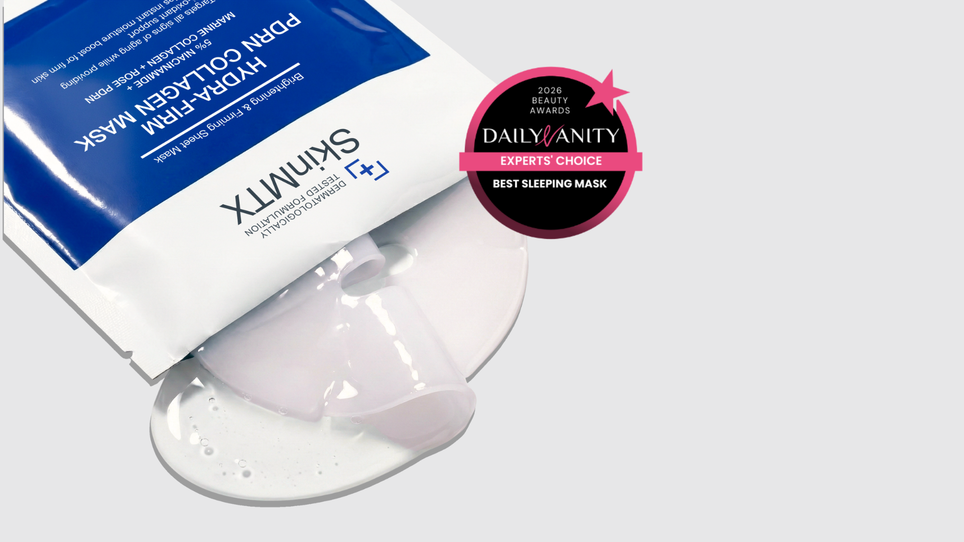 SkinMTX Hydra-Firm PDRN Mask Wins Best Sleeping Mask – Daily Vanity Beauty Awards 2026